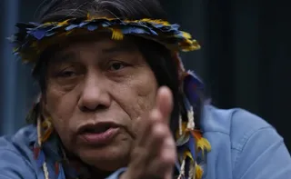 Imagem ilustrativa da imagem Indígenas caminham para o abismo e COP não vai ajudar, afirma Daniel Munduruku