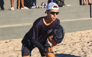 Imagem ilustrativa da imagem Joia estreia em desafio nacional de beach tennis