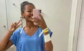 Imagem ilustrativa da imagem Jovem que nasceu sem um rim comemora vida nova após transplante