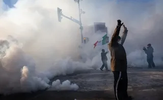 Imagem ilustrativa da imagem Manifestantes protestam em Minneapolis após morte de enfermeiro