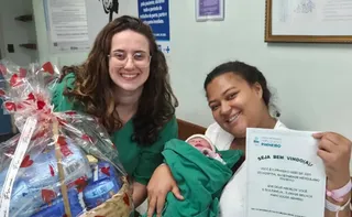 Imagem ilustrativa da imagem Miguel e Ayla são os primeiros bebês nascidos no Rio em 2026