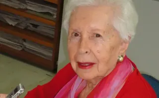 Imagem ilustrativa da imagem Morre aos 100 anos Clara Charf, viúva de Marighella e militante de esquerda