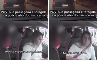 Imagem ilustrativa da imagem Motorista de aplicativo capixaba descobre que passageira era foragida da Justiça