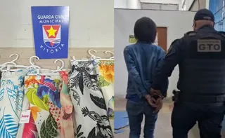 Imagem ilustrativa da imagem Mulher com 12 passagens na Justiça é presa após furtar calças de loja em Vitória