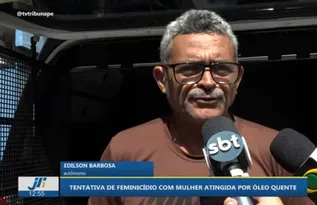 Imagem ilustrativa da imagem Mulher sofre queimaduras com óleo quente e marido apresenta contradições