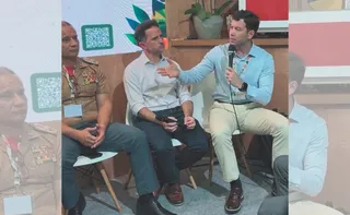 Imagem ilustrativa da imagem Na COP30, Arnaldinho Borgo discute crises climáticas e governança