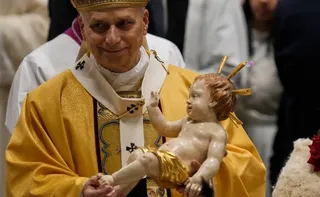 Imagem ilustrativa da imagem 'Negar ajuda aos pobres é rejeitar a Deus', diz papa Leão 14 em Missa do Galo