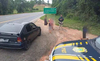 Imagem ilustrativa da imagem PRF flagra menino de 14 anos dirigindo carro na BR-101