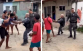 Imagem ilustrativa da imagem Policiais militares são impedidos de prender suspeito por populares no Norte do ES