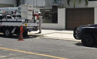 Imagem ilustrativa da imagem Proprietário de mansão é preso após ser flagrado furtando energia em Linhares