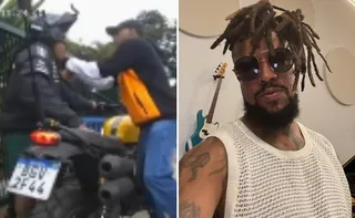 Imagem ilustrativa da imagem Rapper Rael é assaltado e tem moto levada em parque de São Paulo