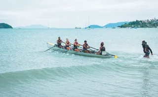 Imagem ilustrativa da imagem Remo de Praia: “Arena olímpica” na Curva da Jurema