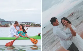 Imagem ilustrativa da imagem Romance nas águas e encontro durante retiro: as histórias de casais do ES