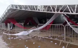 Imagem ilustrativa da imagem Uma pessoa morre e 40 se ferem em queda de estrutura durante festa em SP