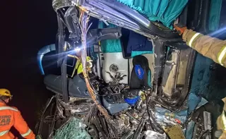 Imagem ilustrativa da imagem Uma pessoa morre em acidente que envolveu ônibus que saiu de Guarapari para MG