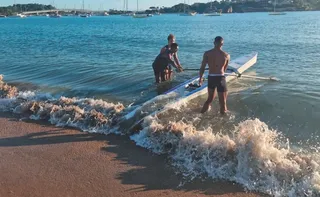 Imagem ilustrativa da imagem Vitória recebe mais de 200 atletas no Brasileiro de Remo de Praia