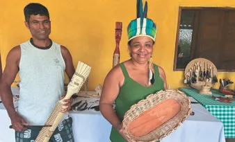 Imagem ilustrativa da imagem Artesanato ganha vida e vira experiência turística em Aracruz