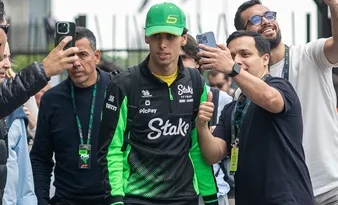 Imagem ilustrativa da imagem Bortoleto é 5º em primeiro treino com um F1 em Interlagos e Norris lidera