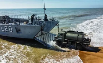 Imagem ilustrativa da imagem Marinha realiza megaoperação de guerra no Litoral Sul do ES