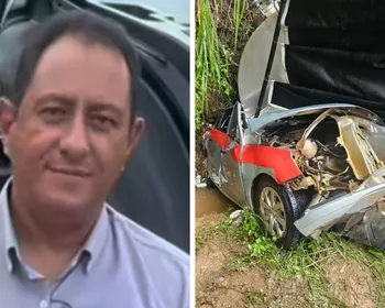 Imagem ilustrativa da imagem Motorista morre após caminhão de leite tombar sobre carro no Sul do ES