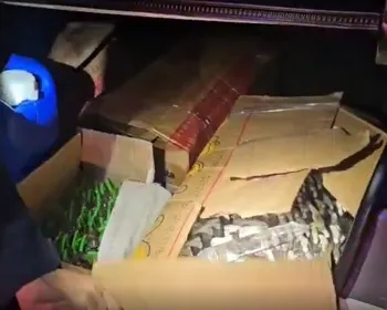 Imagem ilustrativa da imagem PRF prende motorista de aplicativo e passageira foragida com carga de lança-perfume