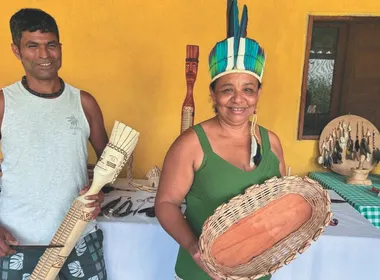 Imagem ilustrativa da imagem Artesanato ganha vida e vira experiência turística em Aracruz