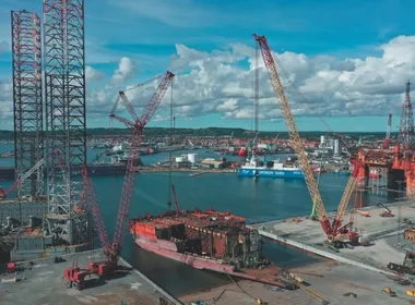 Imagem ilustrativa da imagem Desmontagem de plataformas de petróleo vai criar 5 mil empregos no ES