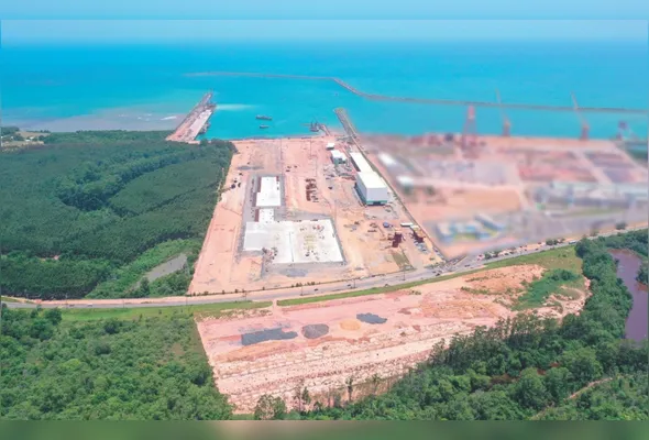 Porto da Imetame está sendo instalado em Aracruz: terminal de contêineres operado com empresa europeia