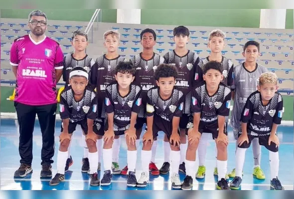 Time campeão da Copa ES sub-11