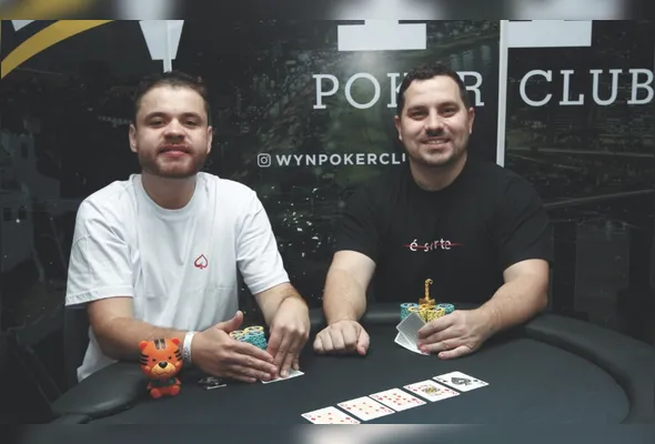 Caíque Abeldt e o CEO Sérgio Piazzarollo destacam a força do CCP Million, etapa final do Campeonato Capixaba de Poker em Vitória