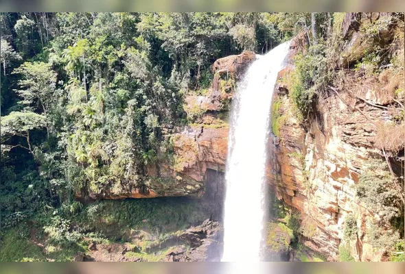 Cachoeira de Matilde é considerada um dos cartões-postais mais conhecidos das Montanhas Capixabas