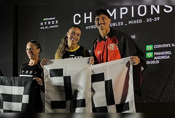 Camila Siller e Carlos Henrique garantiram vaga inédita em torneio