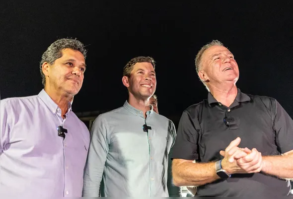 Ricardo Ferraço, Arnaldinho Borgo e Renato Casagrande