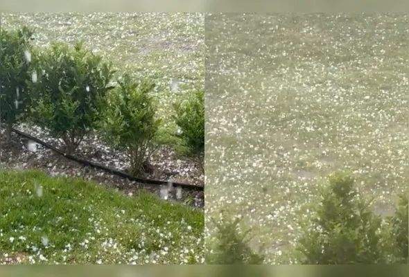 Imagem ilustrativa da imagem Chuva de granizo assusta moradores da Região Serrana do ES