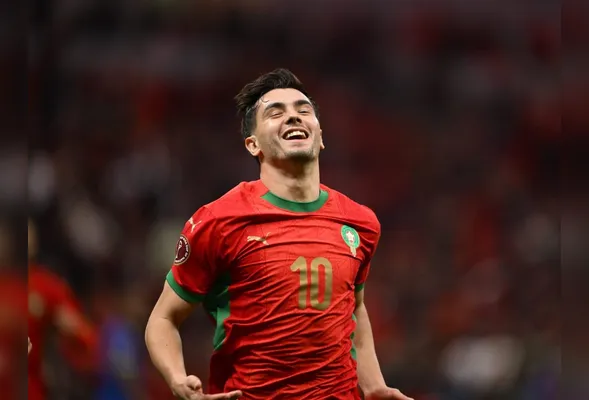 Imagem ilustrativa da imagem Com lance polêmico no fim, Marrocos vence a Tanzânia e vai às quartas de final