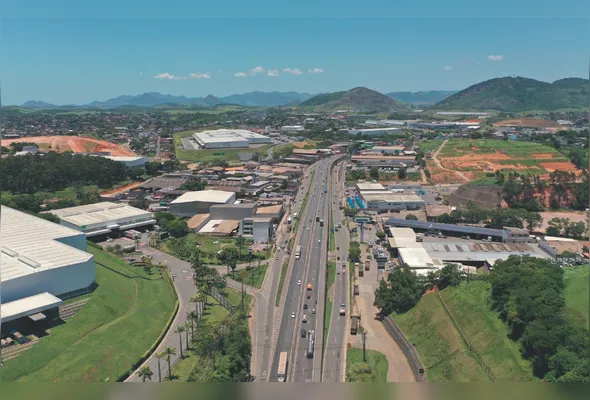 BR-101 e BR-262, na altura do bairro Marcílio de Noronha: área funciona hoje como uma microbacia e recebe águas pluviais de cinco regiões diferentes