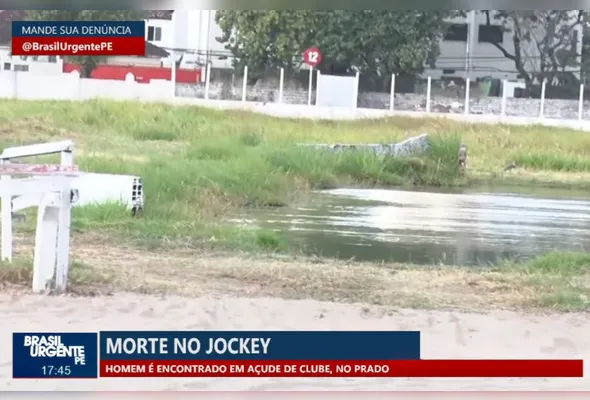 O lago, usado historicamente para dar banho nos cavalos, tem profundidade estimada entre 2,5 e 5 metros