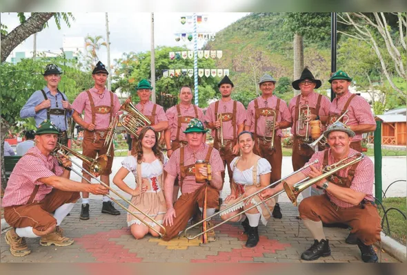 A Banda Pommer, de Domingos Martins, vai cantar músicas típicas alemãs e promete animar os visitantes