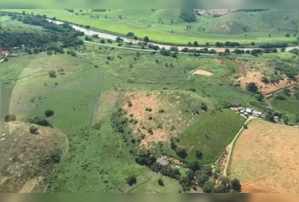 Área em Cachoeiro onde está prevista a criação do distrito empresarial: estrangeiros têm interesse no negócio