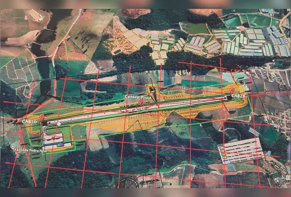 Projeção do aeroporto: turismo