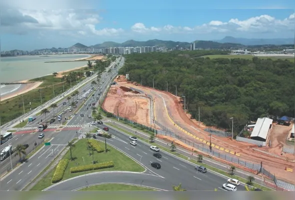 Região onde será construído o Mergulhão: 1.650 estacas de concreto formarão as paredes de sustentação