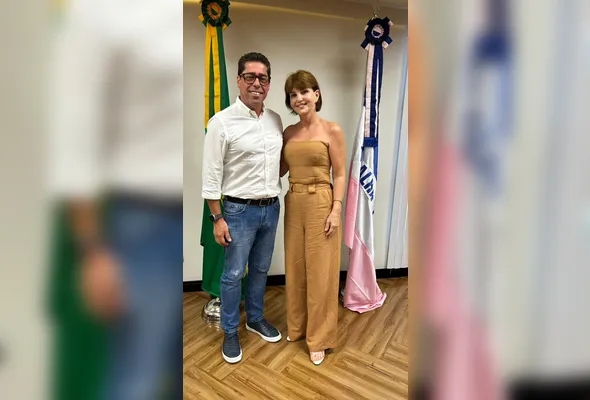 Marcelo Santos e Solange Lube