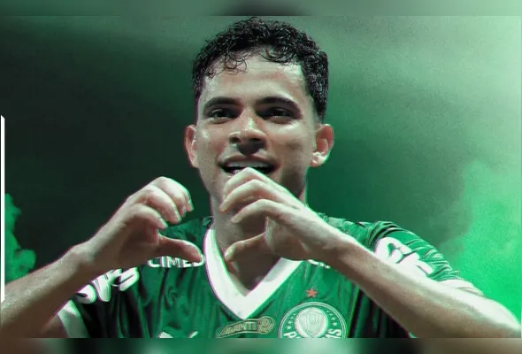 Bruno Rodrigues abriu o placar para o Palmeiras, no primeiro tempo