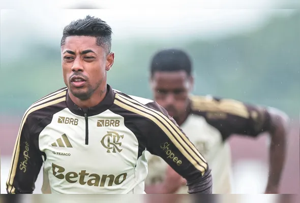 Bruno Henrique pode ser um dos titulares que estará em campo na noite de hoje pelo Fla diante do Vasco