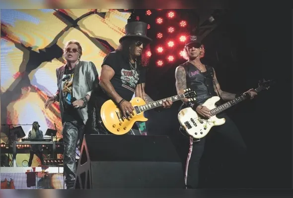 Imagem ilustrativa da imagem Guns n'Roses no ES: saiba quando e como comprar ingressos para o show