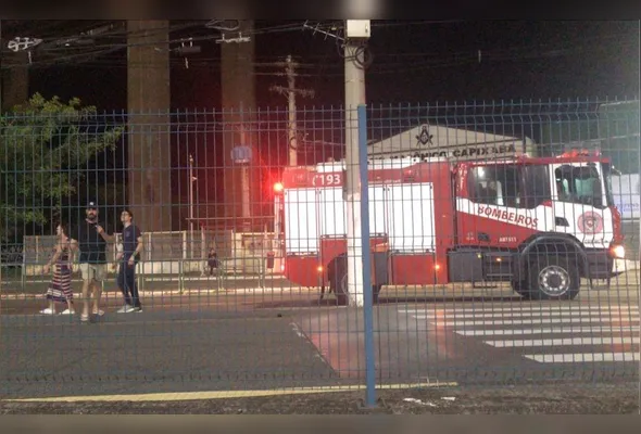 Incêndio atinge área Gourmet do Shopping Vitória