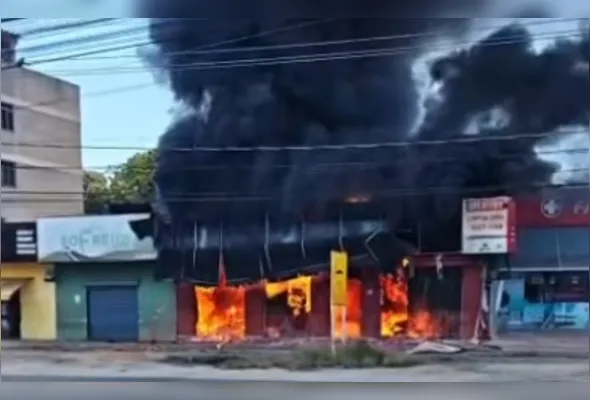As causas do incêndio ainda são desconhecidas