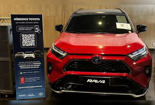 Imagem ilustrativa da imagem Kurumá apresenta veículos híbridos da Toyota em evento