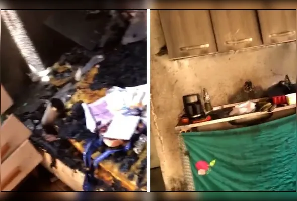 Mulher incendeia casa de vizinha por ciúmes do marido em Viana