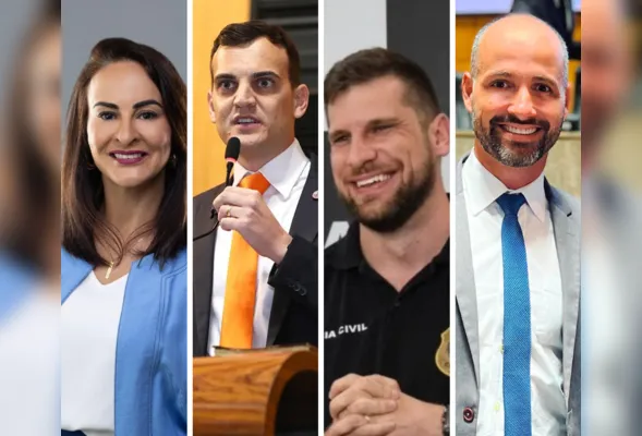 Jeesala Coutinho, Alcântaro Filho, Leandro Sperandio e Roberto Rangel